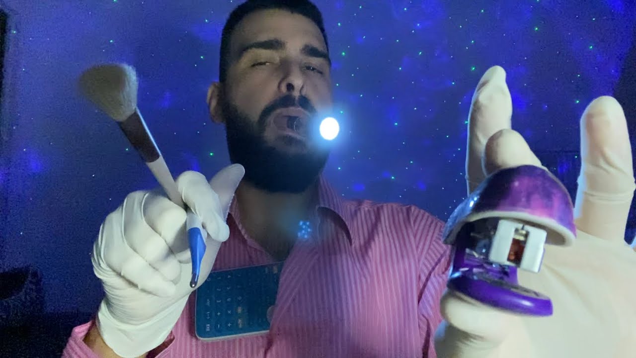 ASMR | 15 Roleplays en 1 vidéo ! (Test des 5 sens/Banquier/Géographie/Médecin/Examen du visage)