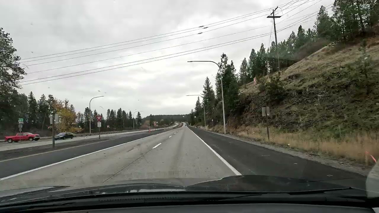 Driving the Inland Empire Highway | Overcast, Light Rain | Nov. 6, 2025 | 4k at 60fps