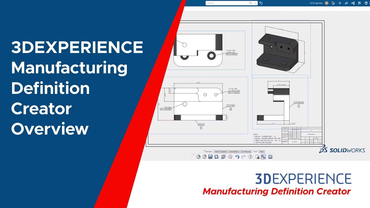 3DExperience Manufacturing Definition Creator