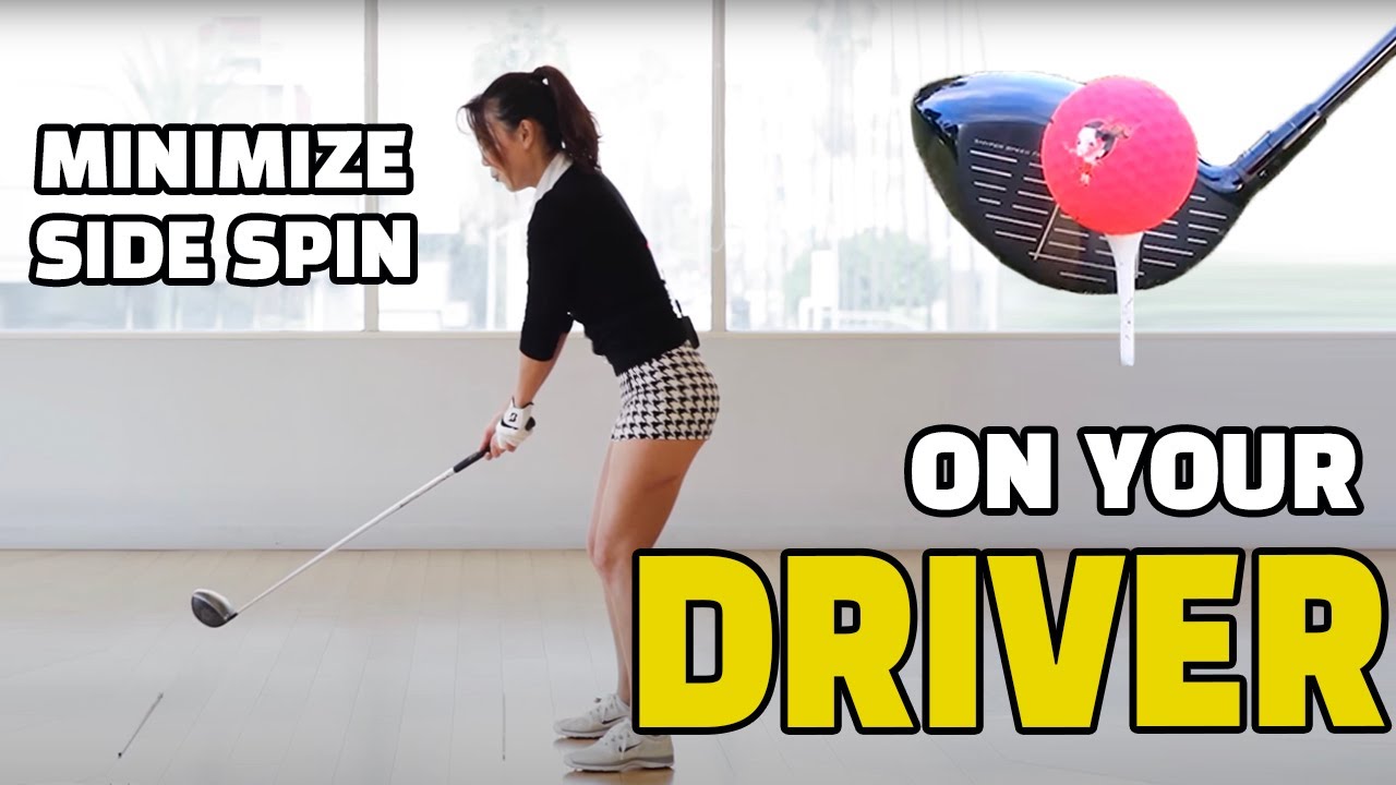 Minimize side spins on your Driver! | Golf with Aimee