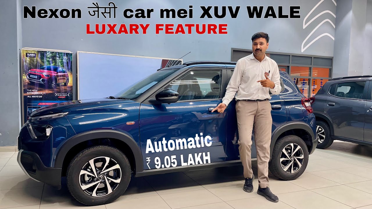 Citroen C3X Shine Automatic 2025 Detailed Review | Drive Review | 9.05 LAKH 🔥