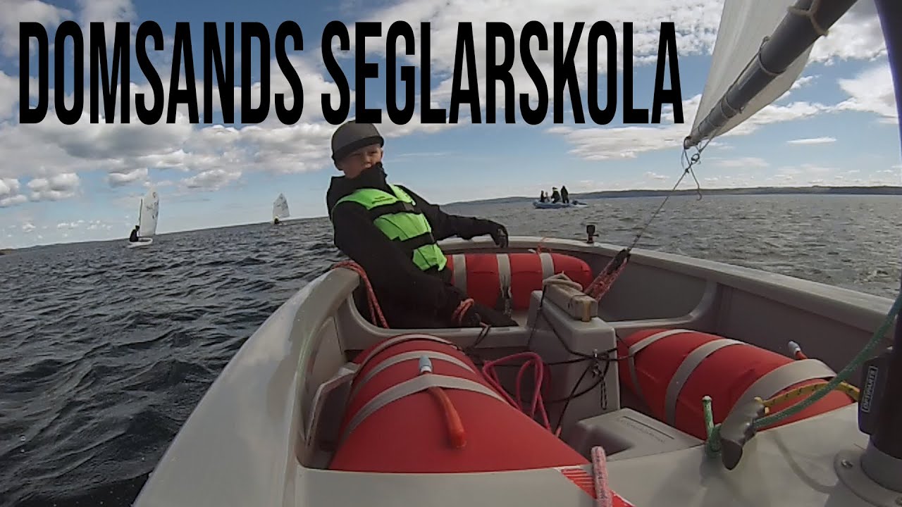 Domsands Seglarskola - segla optimistjolle eller trissjolle