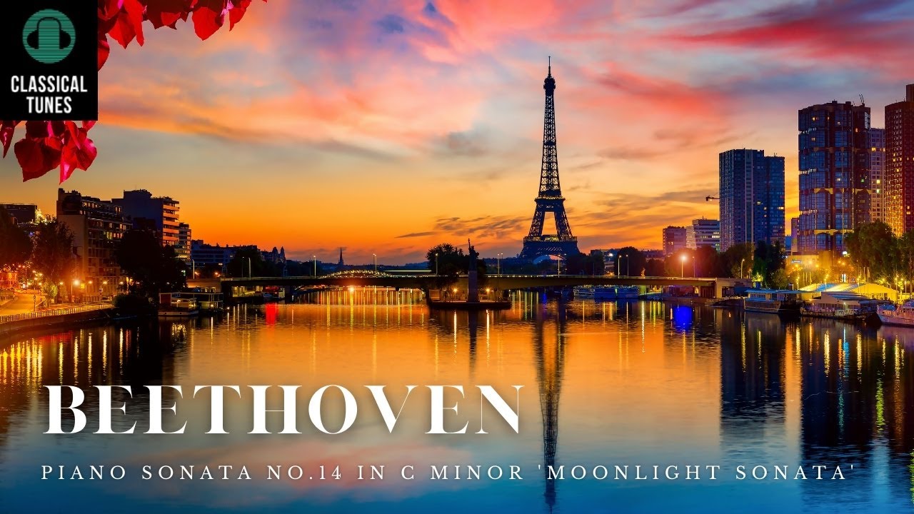 (全樂章) 貝多芬 - C小調第14鋼琴奏鳴曲 《月光奏鳴曲》Beethoven Piano Sonata no.14 in C minor 'Moonlight Sonata'