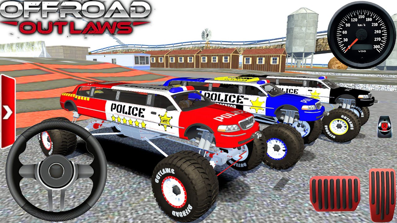 Juegos De Carros-Conducción En Mega Rampa De Autos Largos-Car Driving Convoy Gameplay.