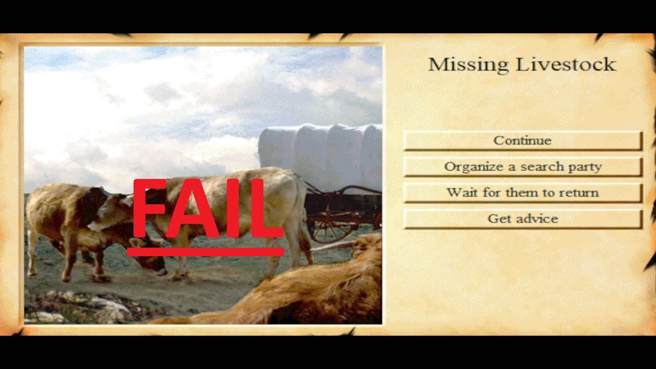 WHY NO ONE USES MULES IN OREGON TRAIL 2! (THE SHOCKING TRUTH)