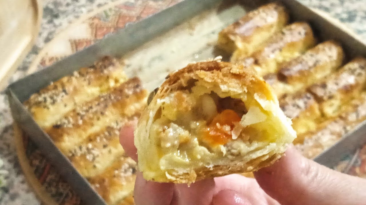 احسن و انجح وصفة جربتها بوراك تركي في الفرن 😋 جشو اقتصادي و بنين و العجينة مورقة 😍 جربوها لرمضان 👍