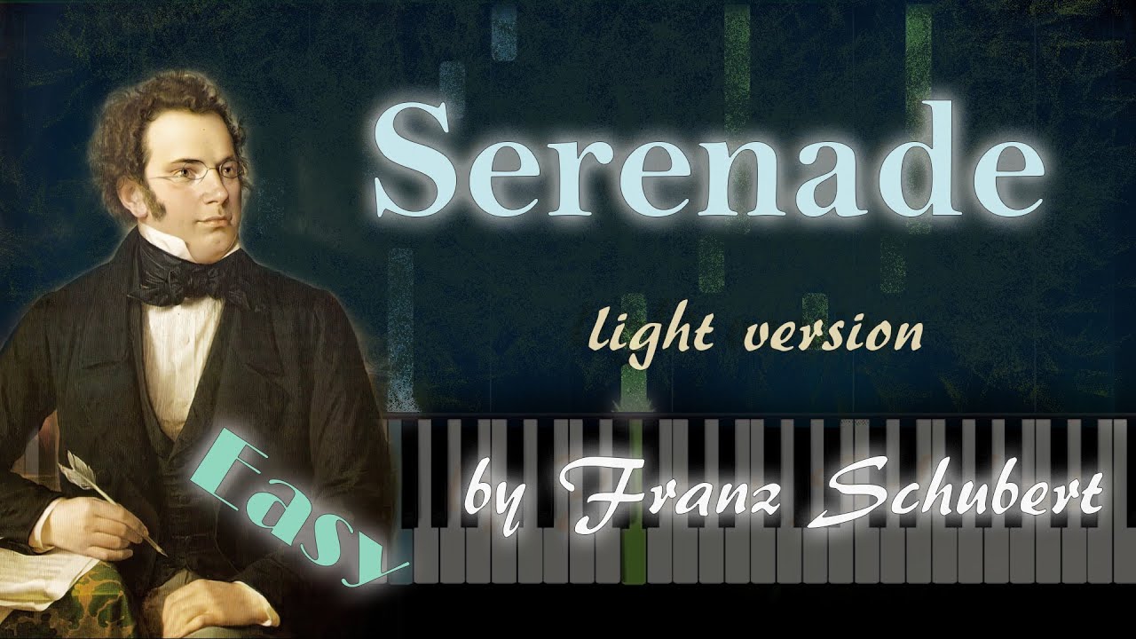 Schubert - Serenade - Piano Tutorial