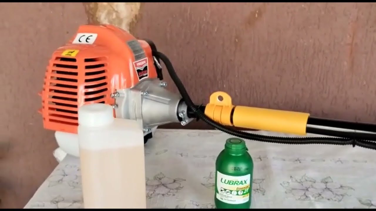 Roçadeira Vulcan VR520H 52cc Mistura da Gasolina e Óleo 2 Tempos Primeira Partida do Motor