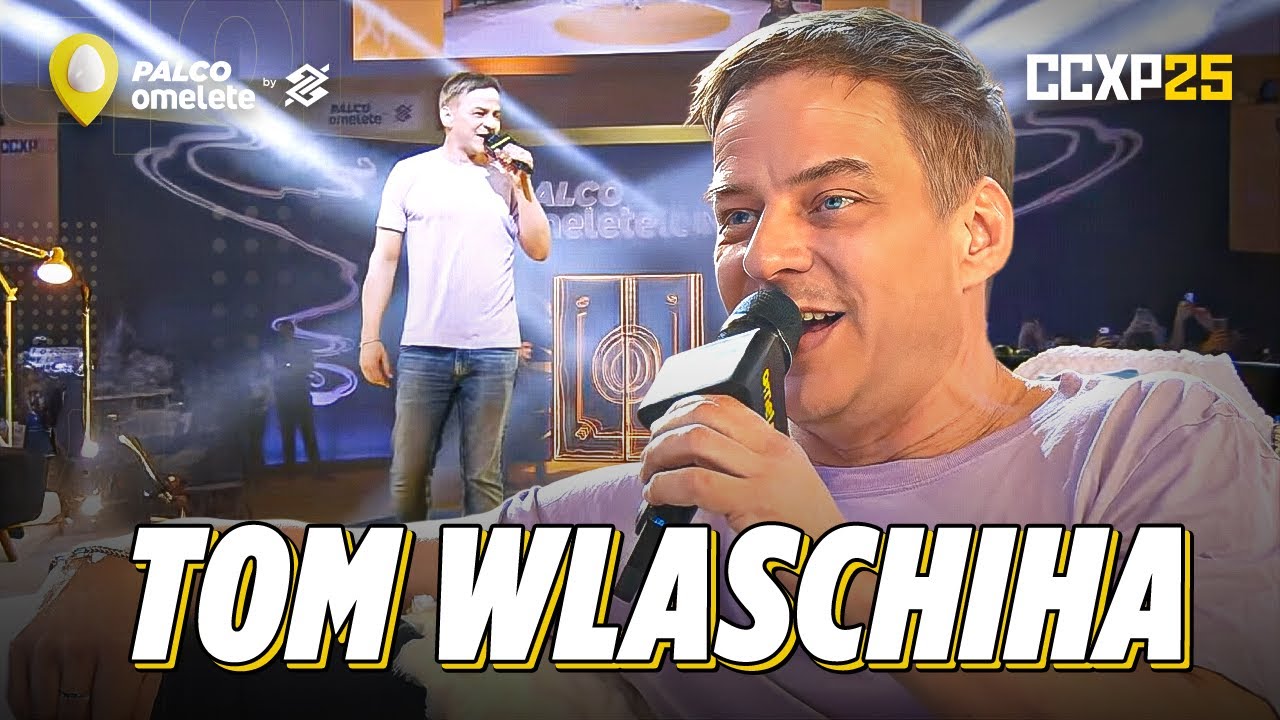 TOM WLASCHIHA, de GAME OF THRONES e STRANGER THINGS, na CCXP25! | Palco Omelete by BB