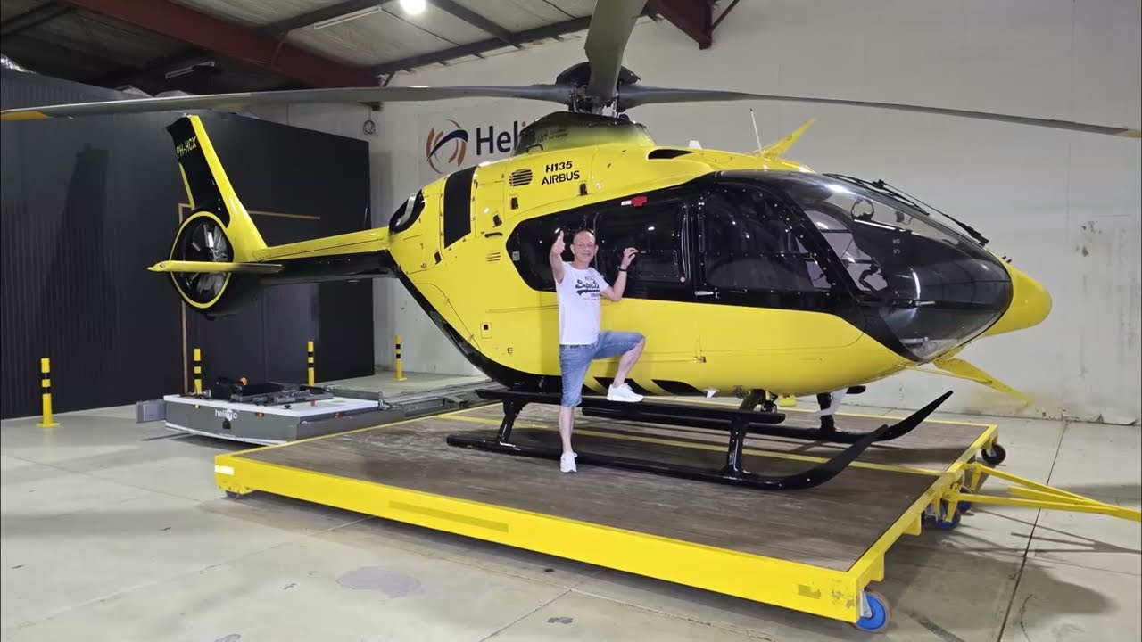 Heli flight lesson @ Heli Centre Lelystad NL - 12.7.2025