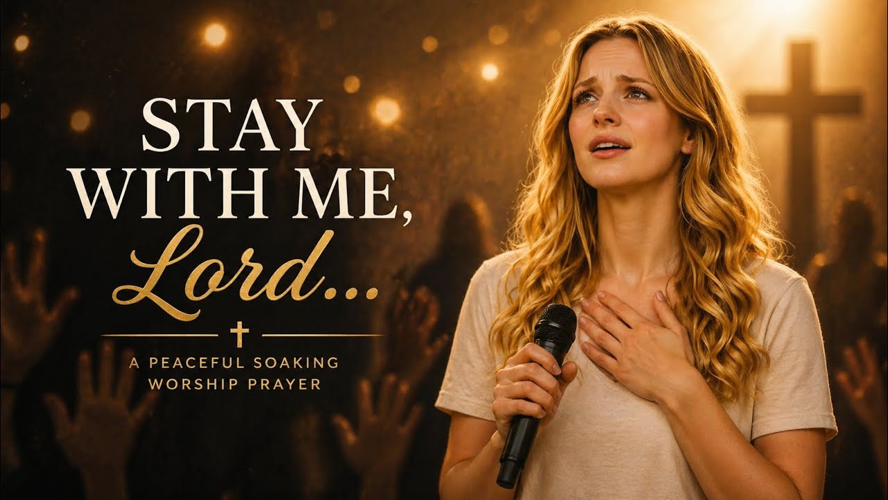 Lord Jesus Stay With Me | Peaceful Soaking Worship Prayer