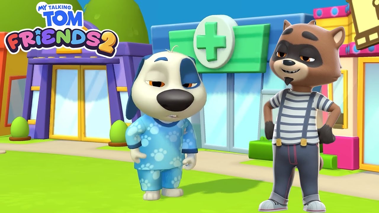Hank Can't Sleep 🛌🤫 My Talking Tom Friends 2 Stories All Trailers Animation All Characters Unlocked