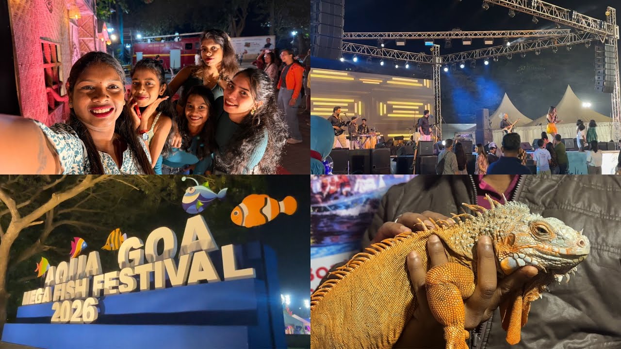 Exploring Goa Festivals 2026 | Aqua Goa Fish Fest 🐟 & Grameen Food 🍲