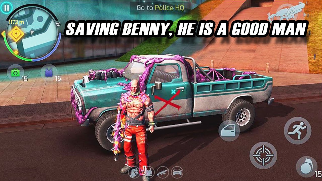 GANGSTAR VEGAS - TWISTED TERROR RESCUES BENNY / BENNY, A GOOD MAN MISSION
