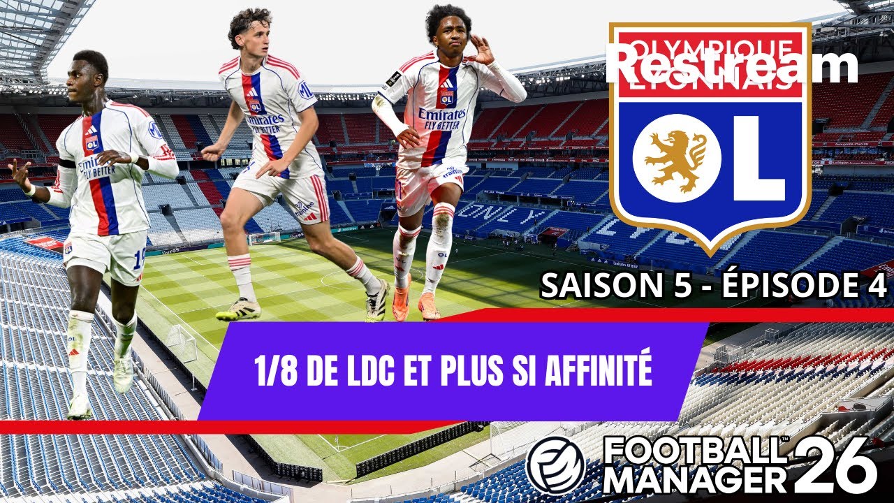 ⭐ OL S5 E4⭐ 1/8 LDC 🏆 FOOTBALL MANAGER 26