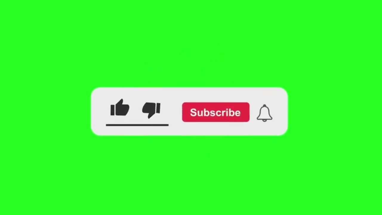 3 Best Green Screen Like and Subscribe Button (No Copyright) | Bell Icon #subscribe