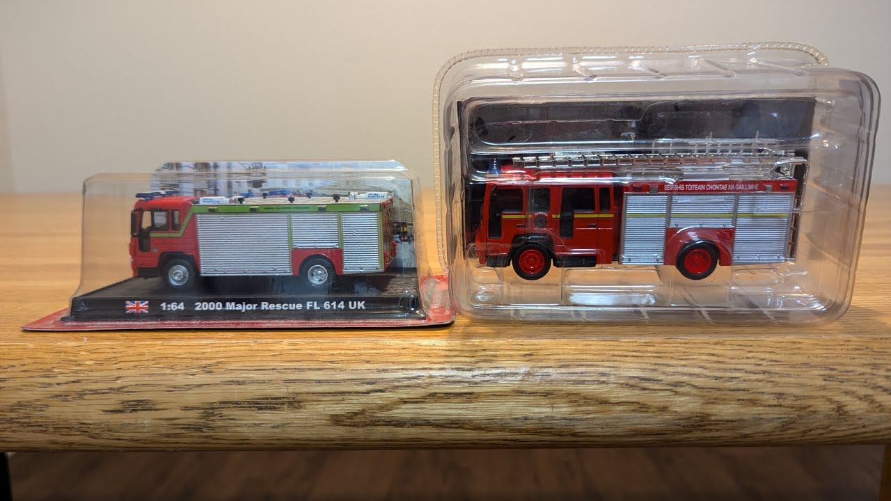 Del Prado 1:64 scale fire engine collection Scotland & Ireland 🏴󠁧󠁢󠁳󠁣󠁴󠁿🇮🇪