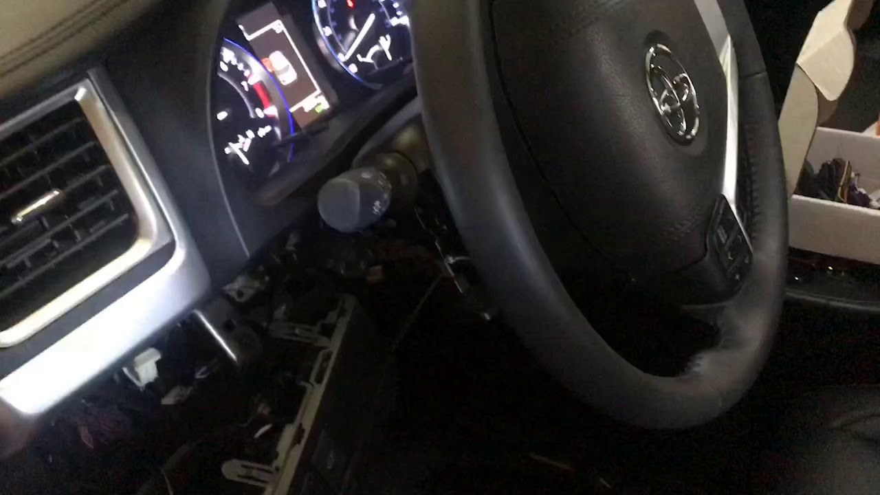 MPC Smartphone Module and My Car app Plug and Play Remote Starter Installation on a Highlander 2019