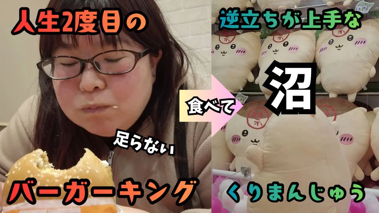 腹ごしらえして推しのぬいぐるみ取りに行ったら沼った日【vlog】