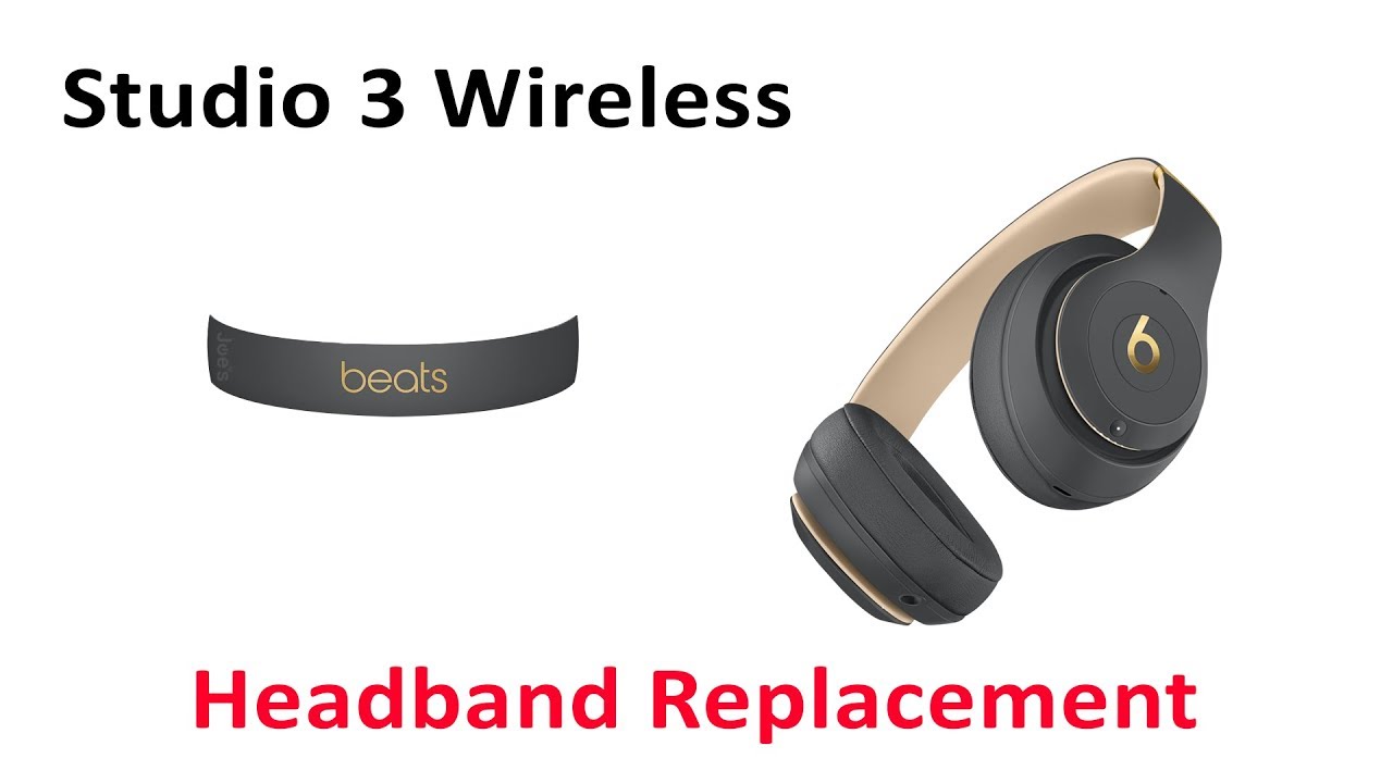 Как заменить сломанное оголовье на беспроводных наушниках Beats By Dre Studio 3 | Пошаговое руков...