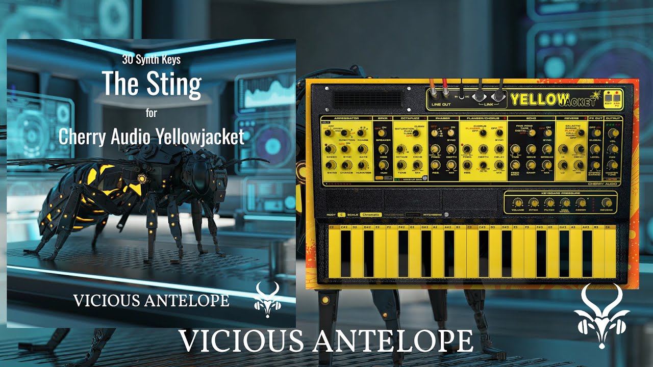 Cherry Audio Yellowjacket Presets - Vicious Antelope - The Sting