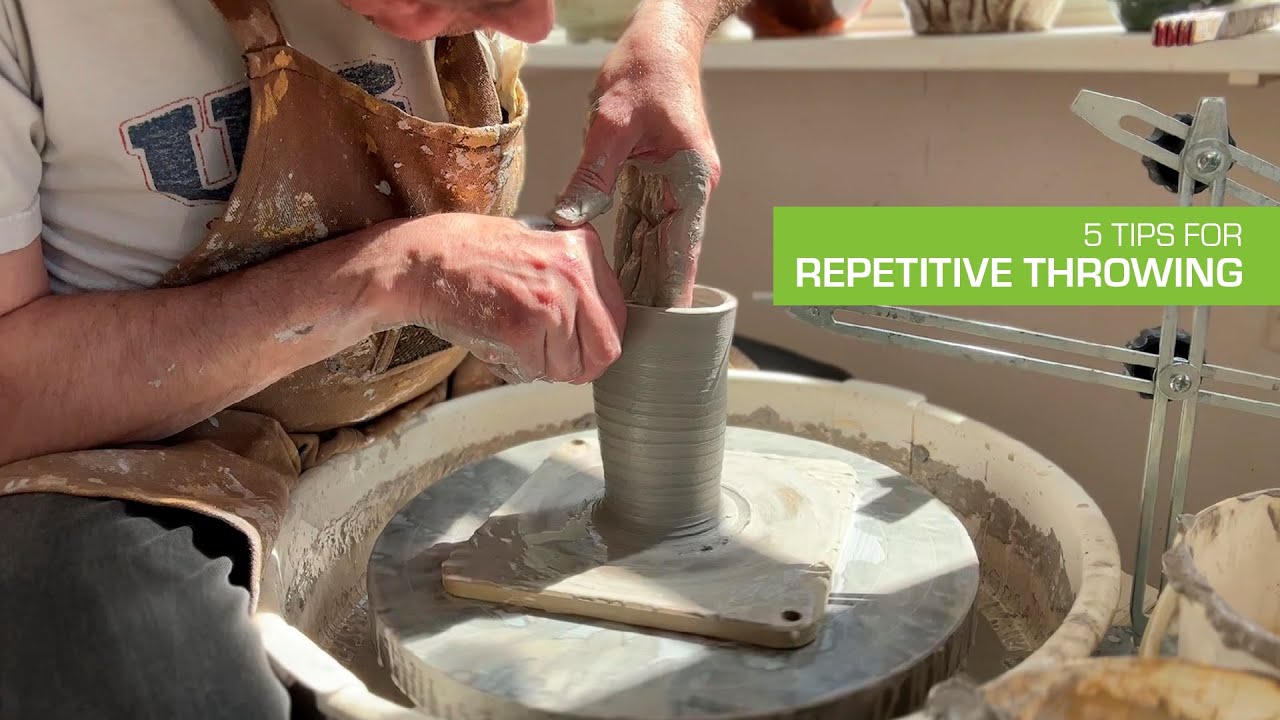 116. 5 Tips for Repetitive Throwing on the Pottery Wheel