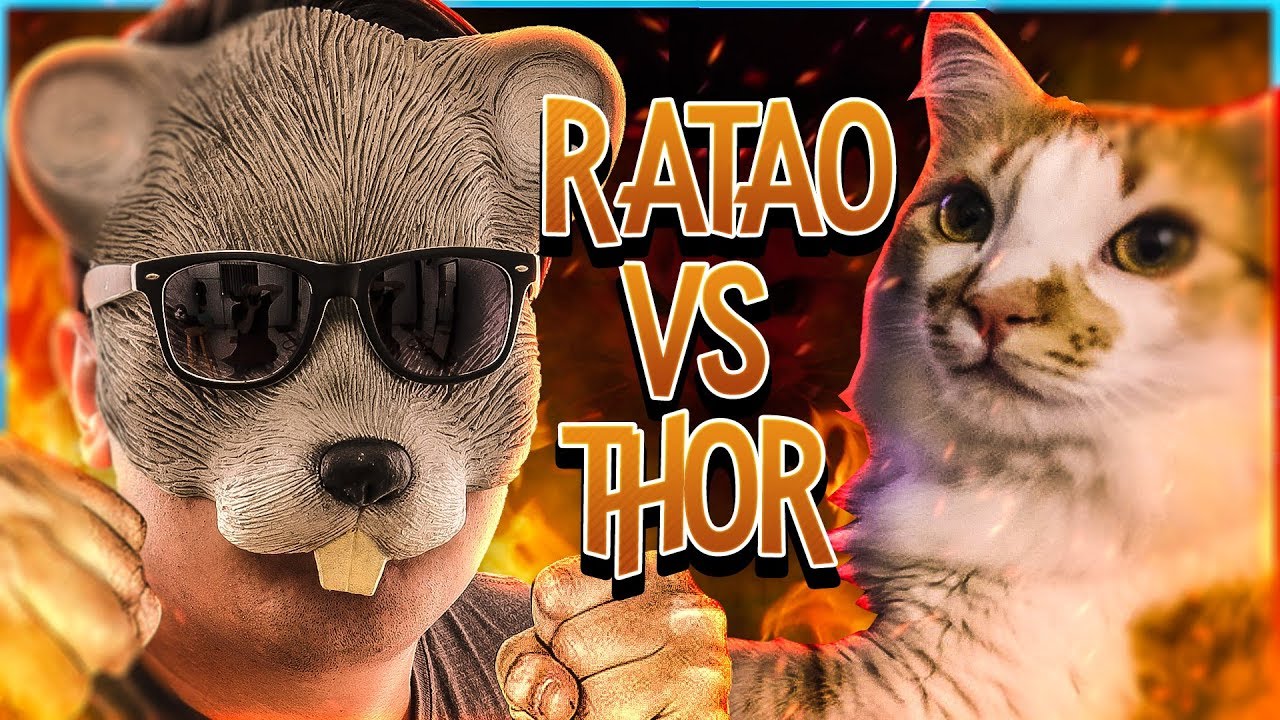 RATÃO VS THOR - DIA DE PAZ? 🐭vs 😾