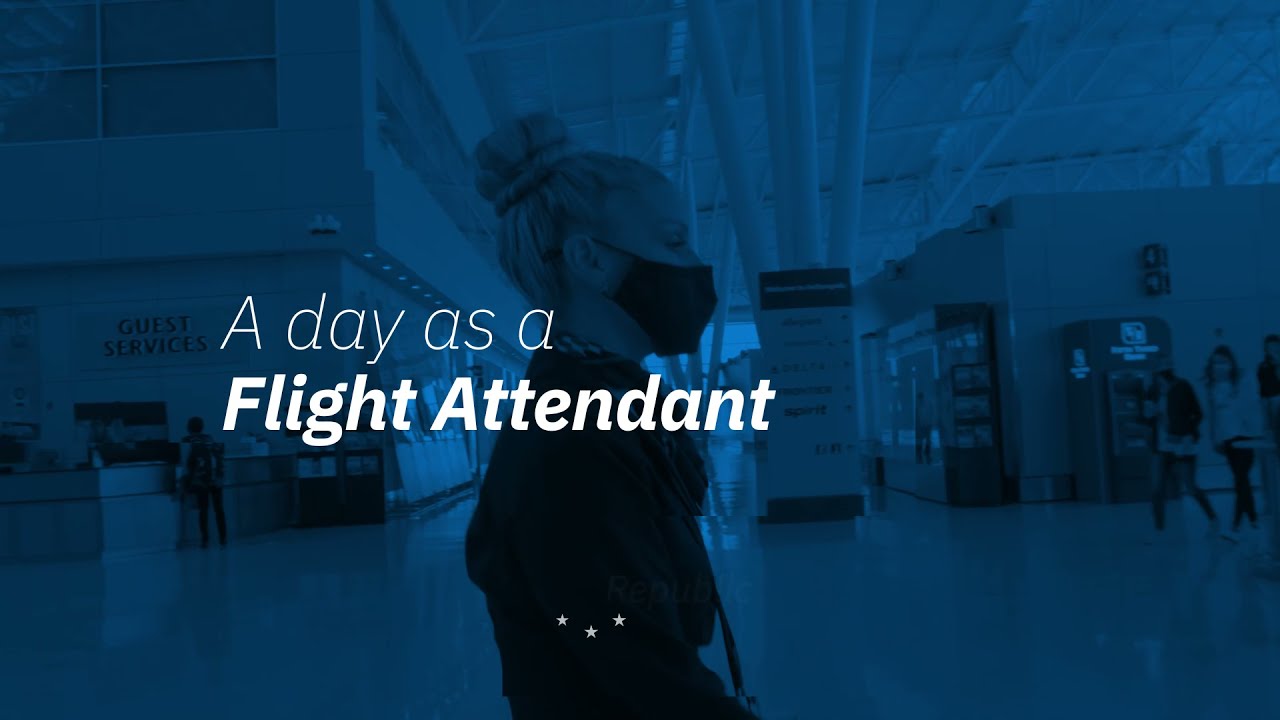 A Day as A Republic Flight Attendant