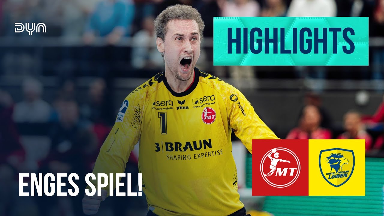 Highlights: MT Melsungen - Rhein-Neckar Löwen (Saison 2024/25) DAIKIN HBL | Dyn Handball
