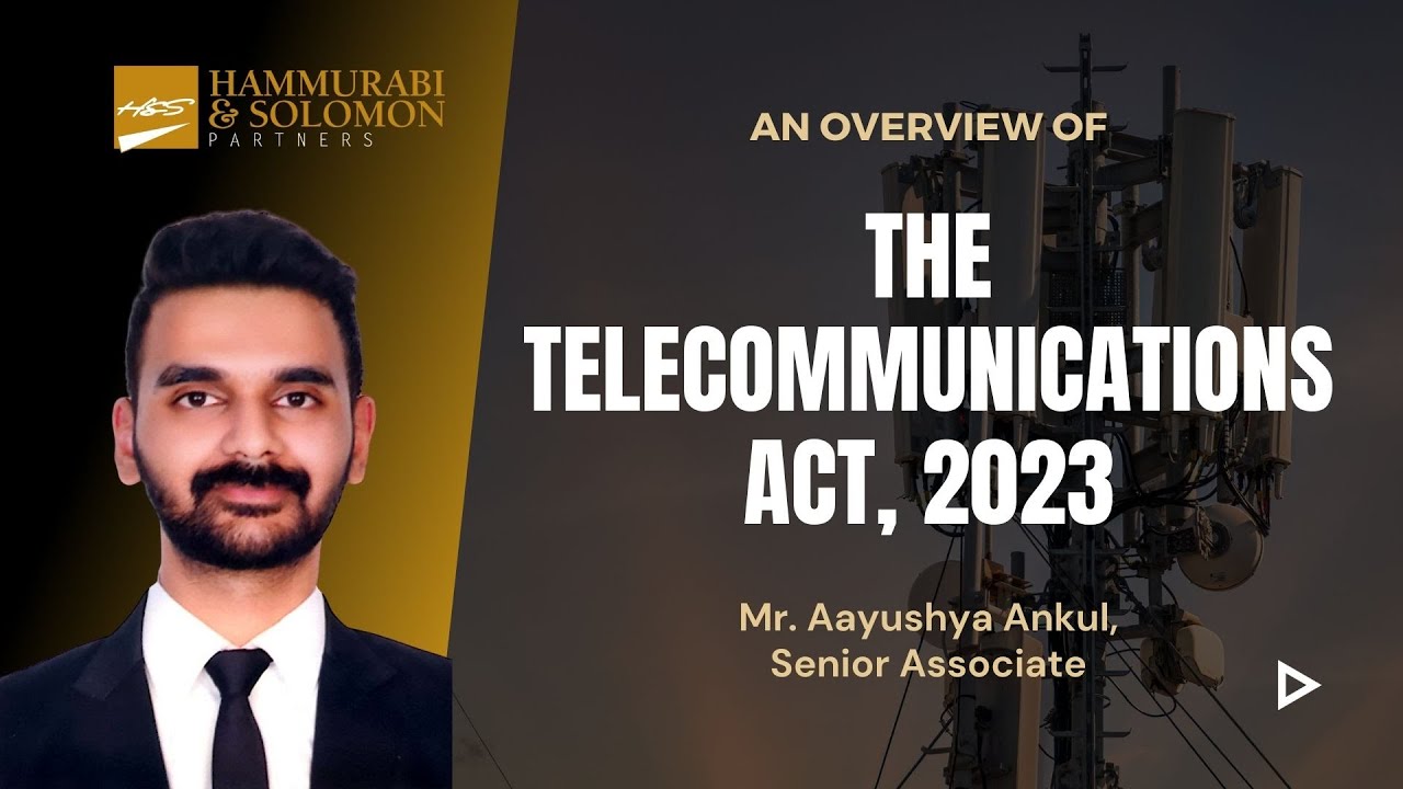 Overview of The Telecommunications Act, 2023