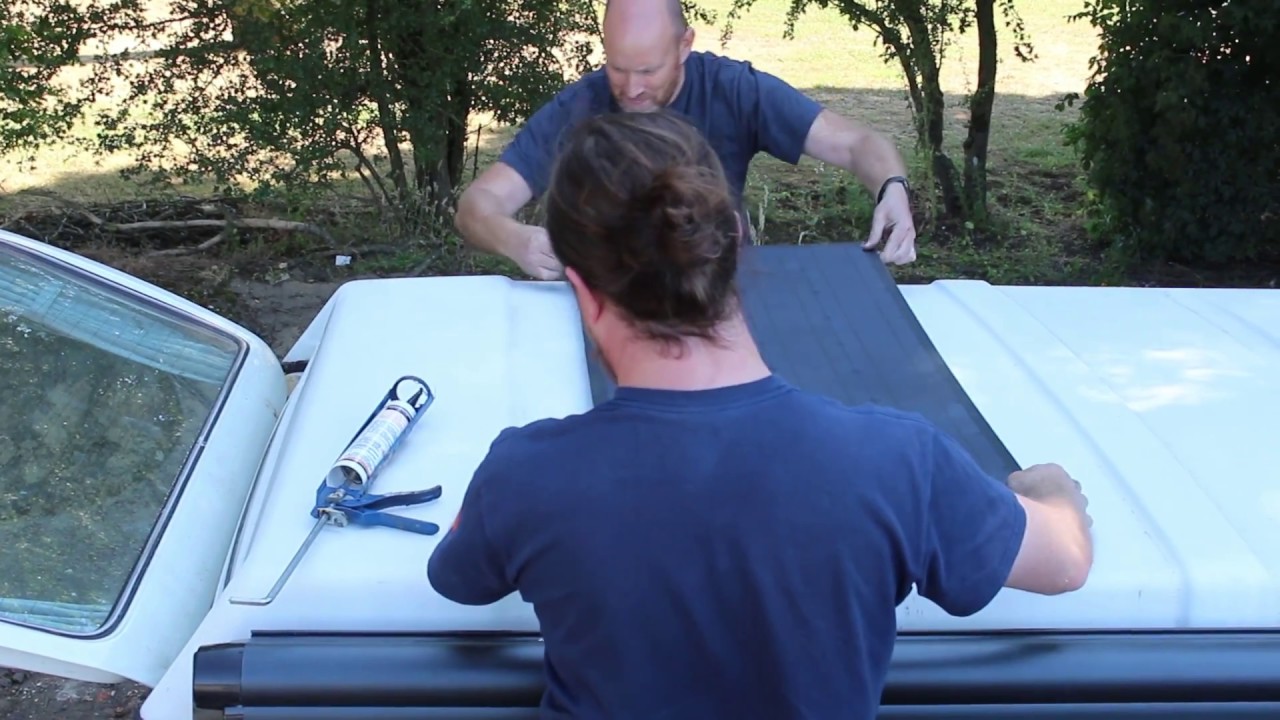 How To Install A 100W Solar Panel Kit (J42671) On A VW T25 Westfalia