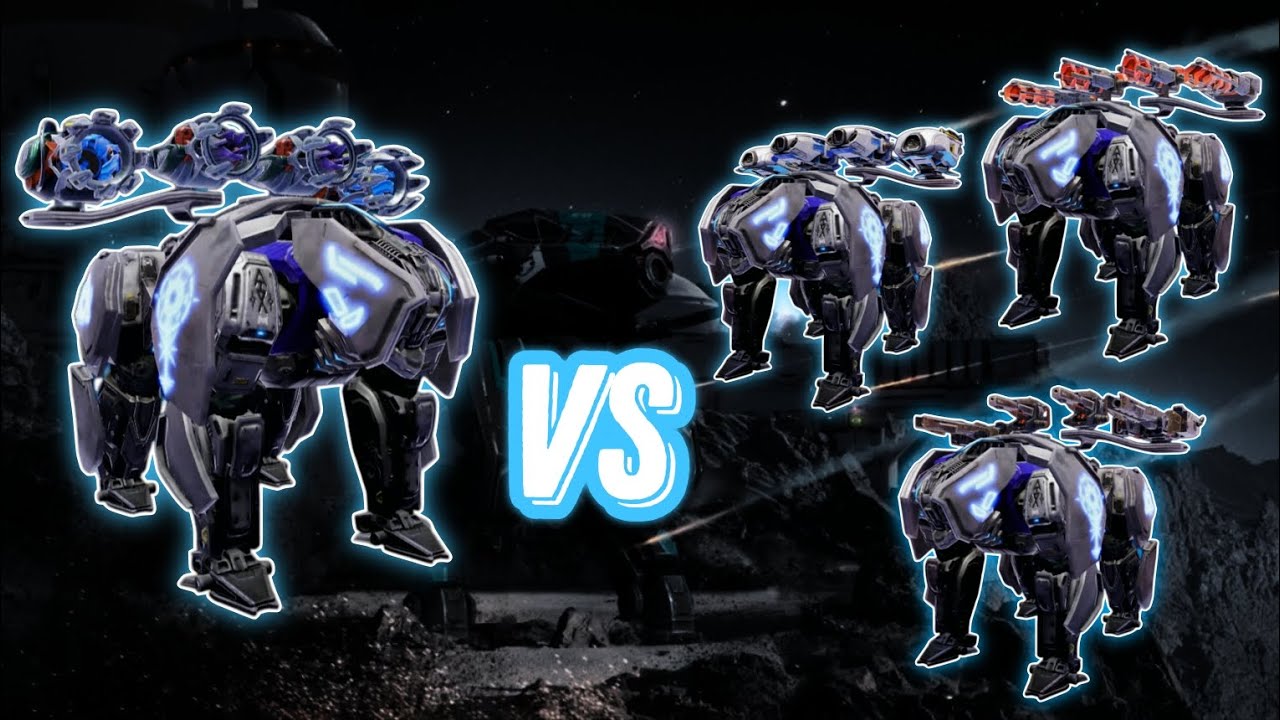 [WR] Void Chasm (NERF) VS Furnace, Venire, Veyron - Bjorn Test | War Robots 