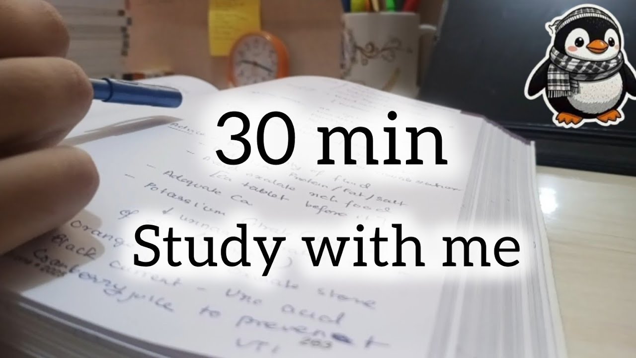 Study With Me: 30 Minutes of Pure Motivation!