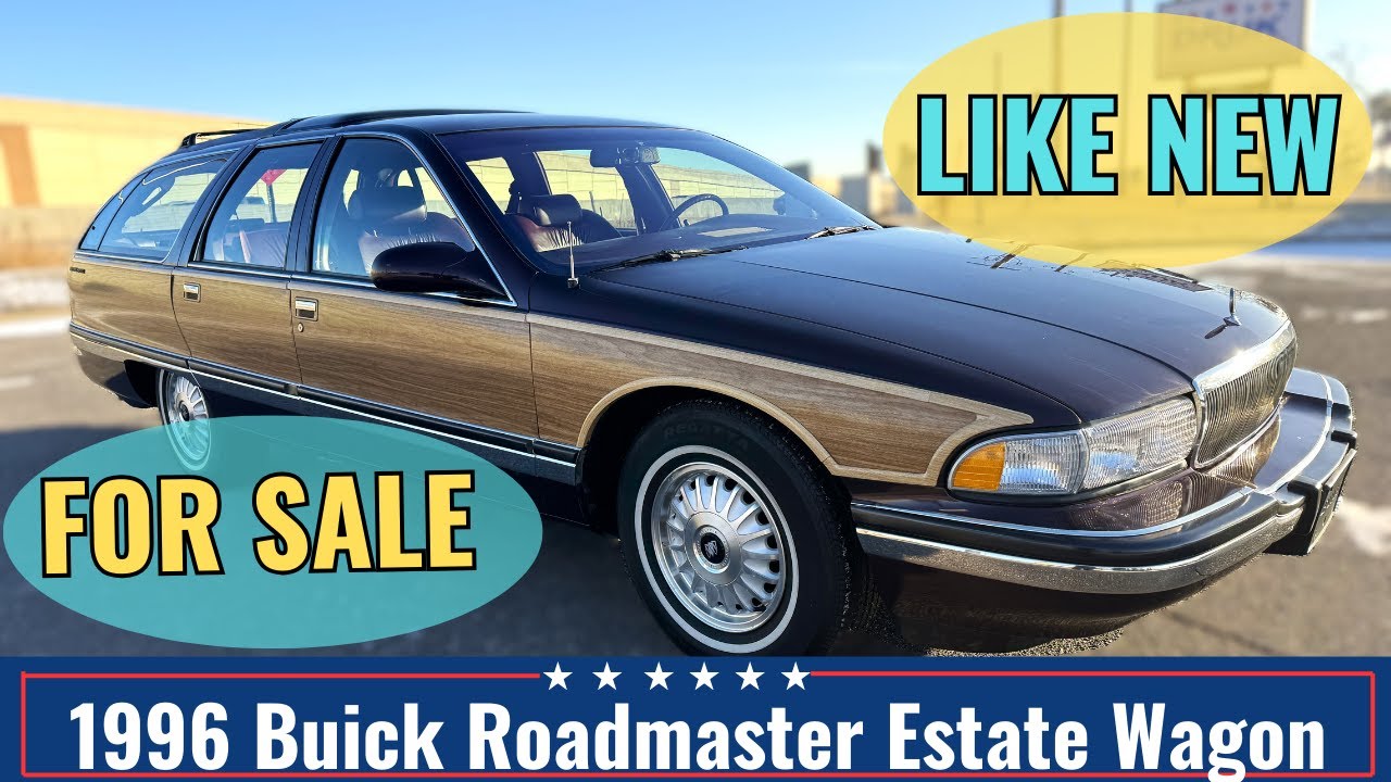 1996 Buick Roadmaster Estate Wagon ** Like New **  30,080 MILES ** FOR SALE  #usa #cool #automobile