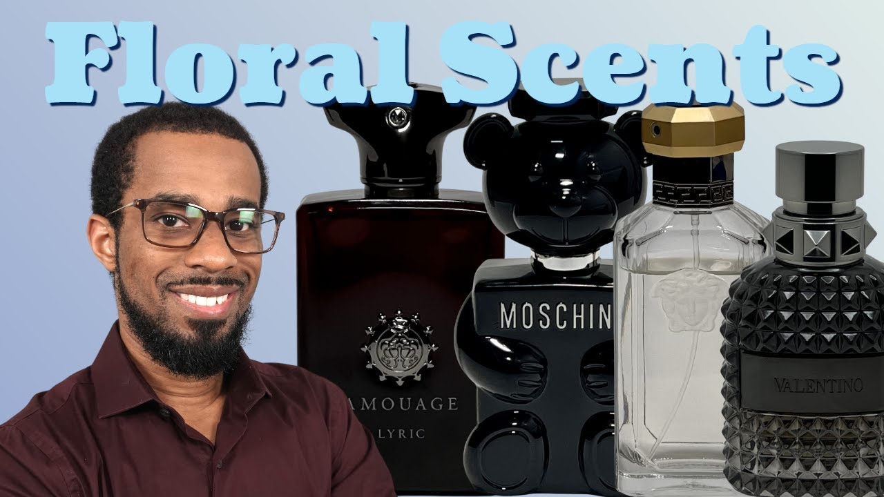 8 GREAT FLORAL Fragrances for MEN