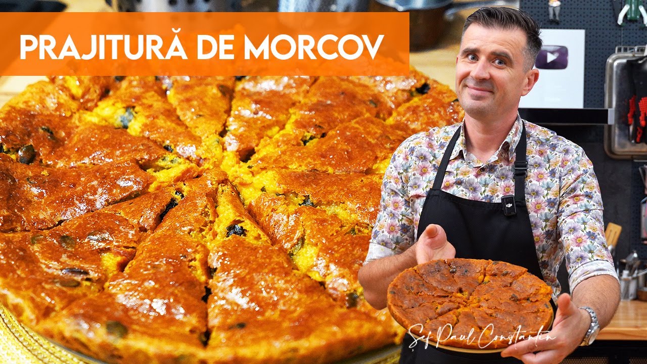 🥕🍰 Cea mai aromată Prăjitură cu Morcov – Din cale-afară de bună!🍯✨ Șef Paul Constantin