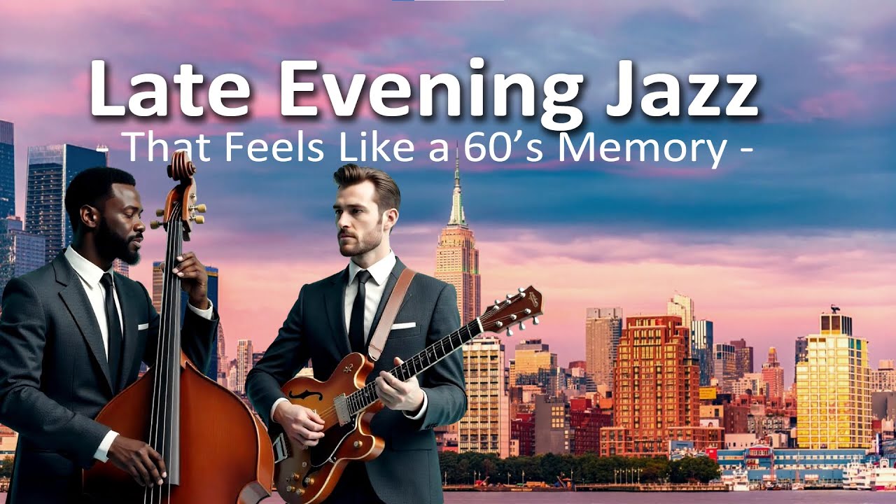 🎷✨60s LOFI JAZZ | A Calm Late Evening in Vintage Manhattan