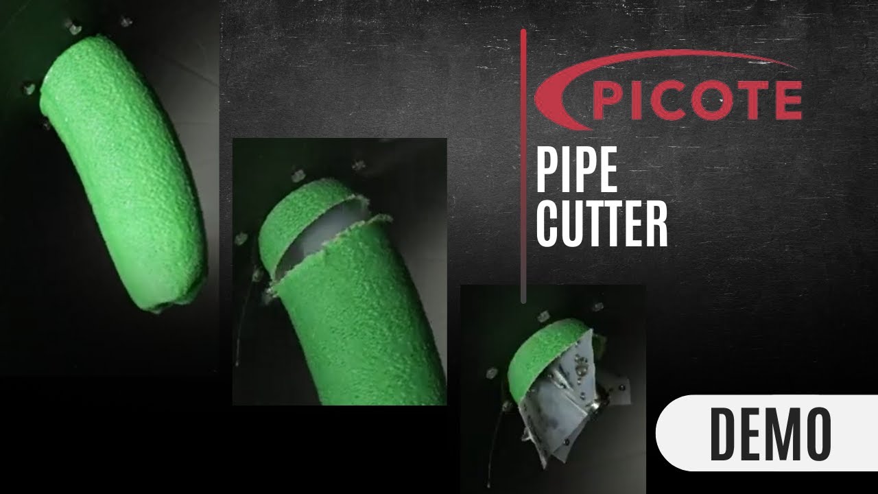 Picote Pipe Cutter Demo For CIPP and Intruding Lateral Pipes