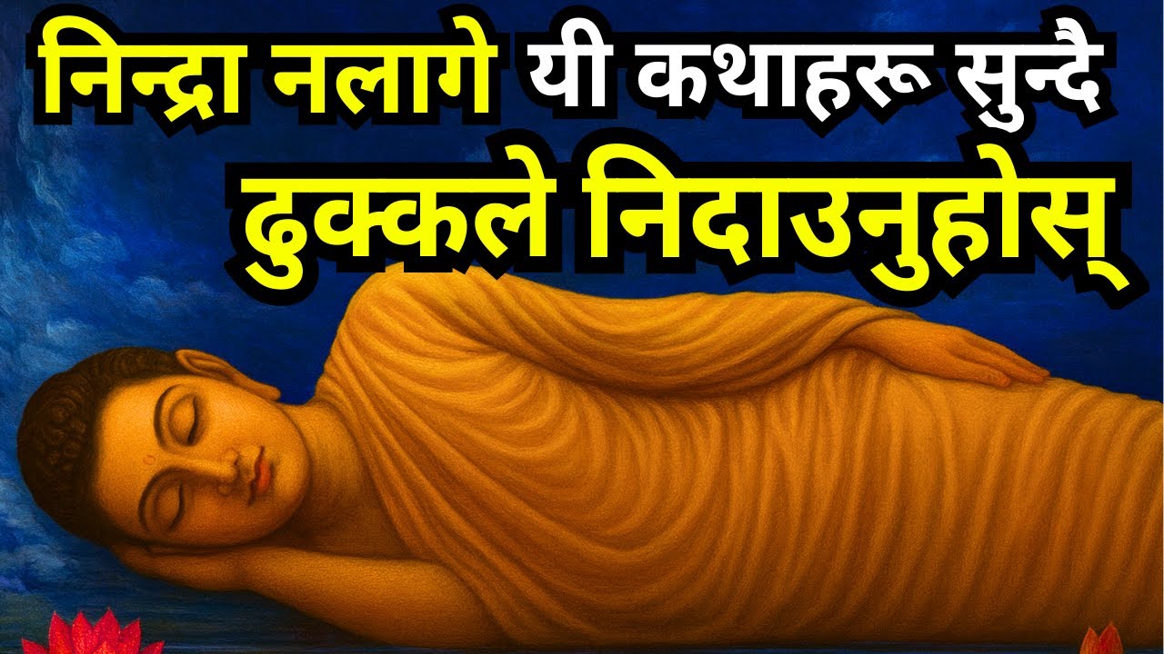 FALL ASLEEP NOW: 4 Buddha Sleep Stories for Meditation, Deep Relaxation & Anxiety Relief (2+HR Calm)
