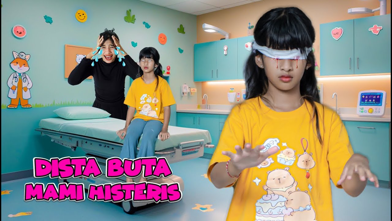MAMI HISTERIS!! DISTA TIBA TIBA BUTA SAMPE GAK BISA LIHAT!! TERNYATA GARA GARA INI 