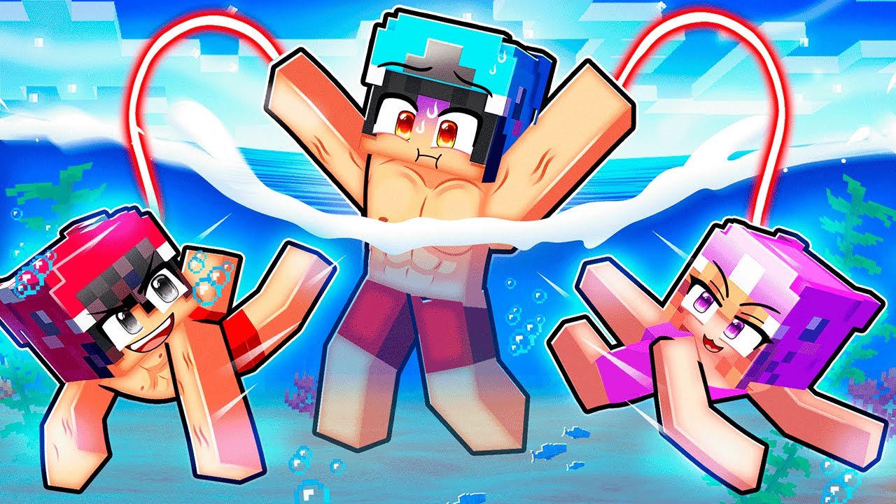 SHARING ONE HEALTH BAR in Minecraft!