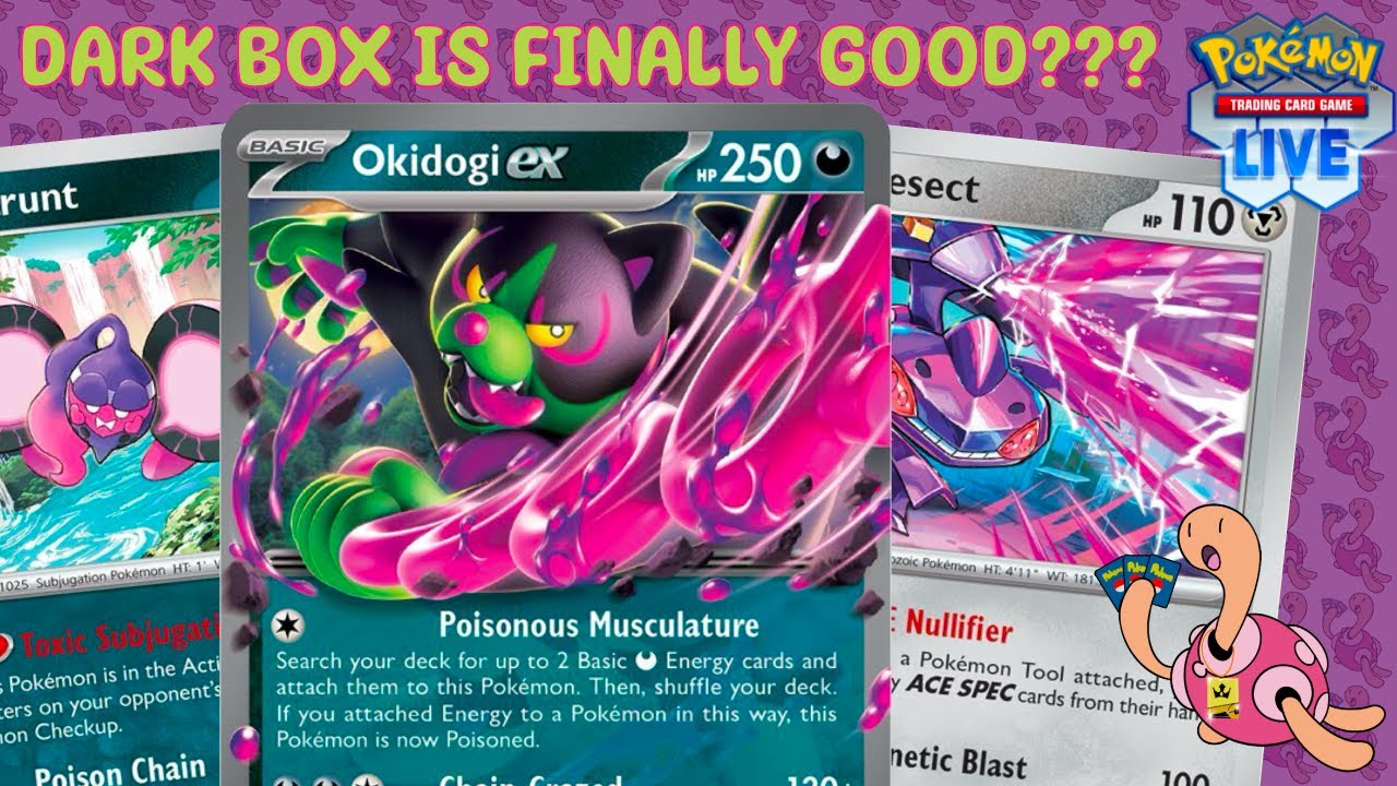 Okidogi ex is a BEAST that Takes Down A LOT of TOP Deck! Pokemon TCGL Journey Together
