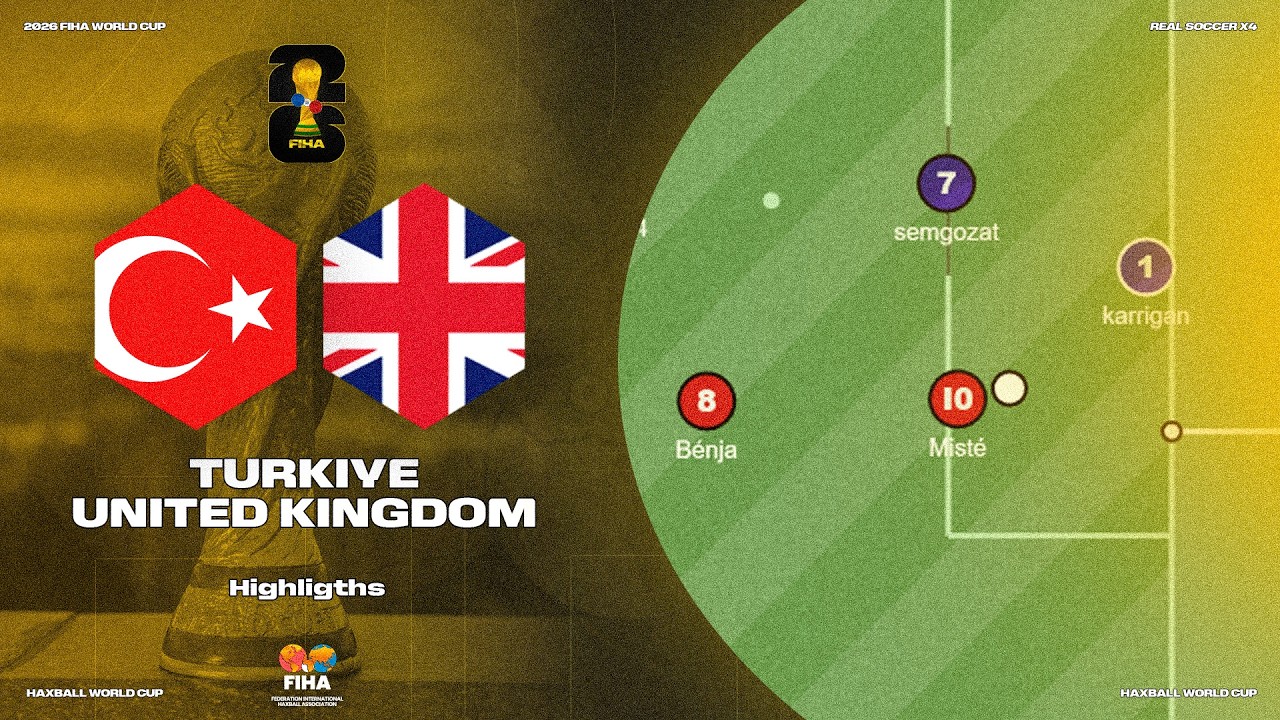 🇹🇷 TURKIYE vs UNITED KINGDOM 🇪🇺 I HAXBALL WORLD CUP RSX4 2026 🏆🌍