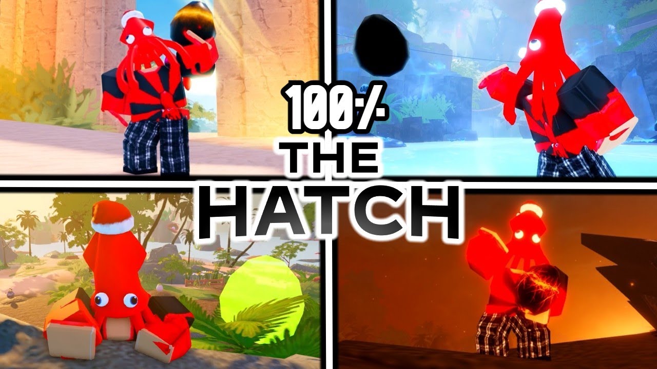 The Hatch Event: ALL 100/100 Eggs Collected - [All Cutscenes & Final Reward] | Roblox