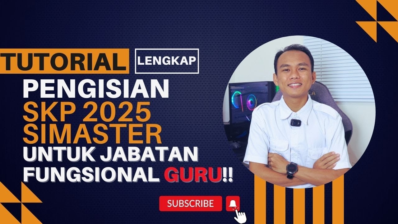 TUTORIAL PENGISIAN SKP TAHUN 2025 UNTUK FUNGISIONAL GURU PADA SIMASTER BKD JATIM | SKP GURU 2025