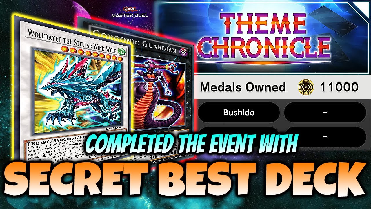 NOBODY KNOWS THIS DECK ❌ Complete Theme Chronicle Event with Cheap Hidden Deck [Master Duel]