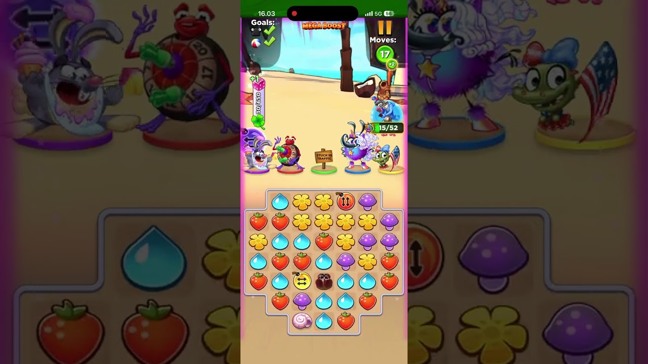 Best Fiends Mega Boost 1 Minute #19