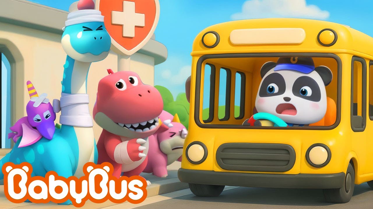 Xe buýt của những chú khủng long | Kiki và bánh xe quay vòng | Nhạc thiếu nhi vui nhộn | BabyBus