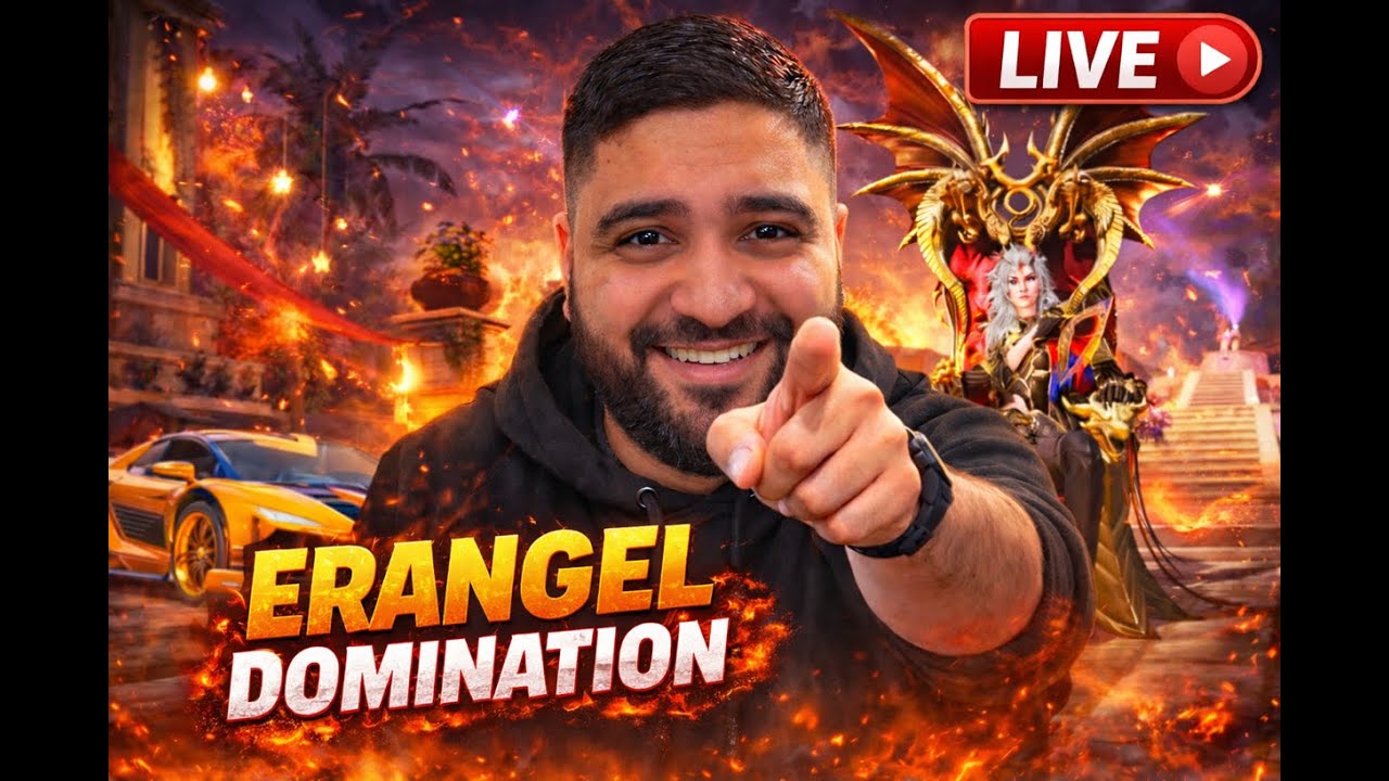 Erangle Domination🔥! Nandra Gaming! Pubg mobile Live