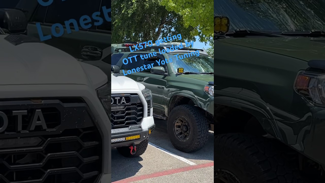 LX570 Getting OTT Tune loaded by Lonestar Yota Tuning 